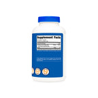 Nutricost Vitamina B5 500mg - Tabla de suplementos