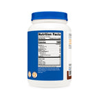 Tabla nutrimental Nutricost Whey Protein Isolate Chocolate