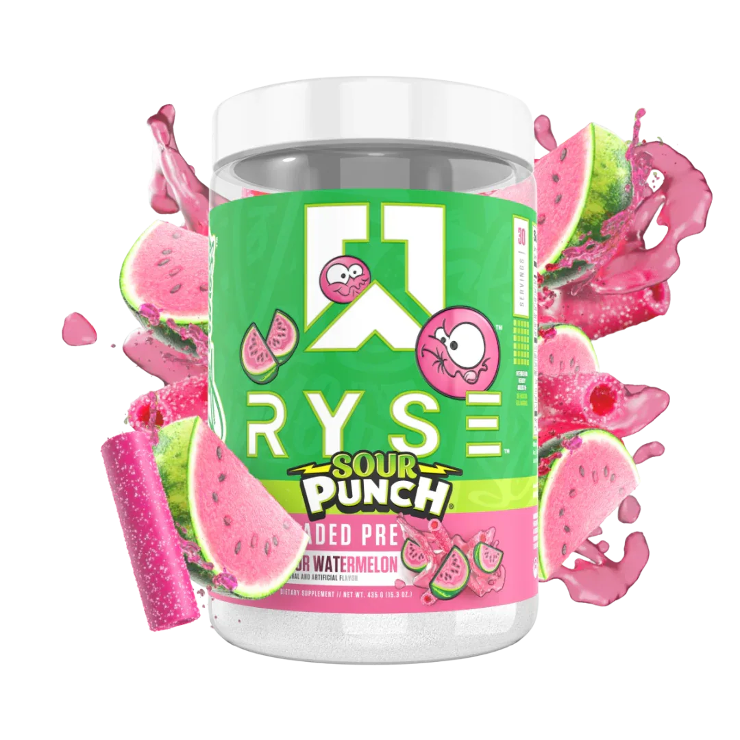 Loaded Pre-Entreno RYSE - Energía, Pump y Enfoque 30 Tomas - Get Fit Mexico