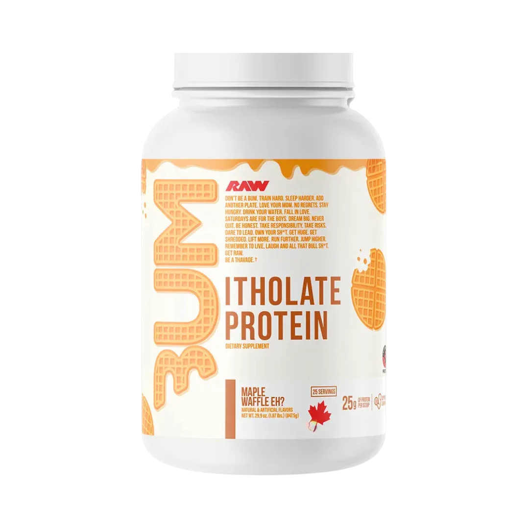 Proteína Isolate CBUM Itholate 2lbs - RAW Nutrition - Get Fit Mexico