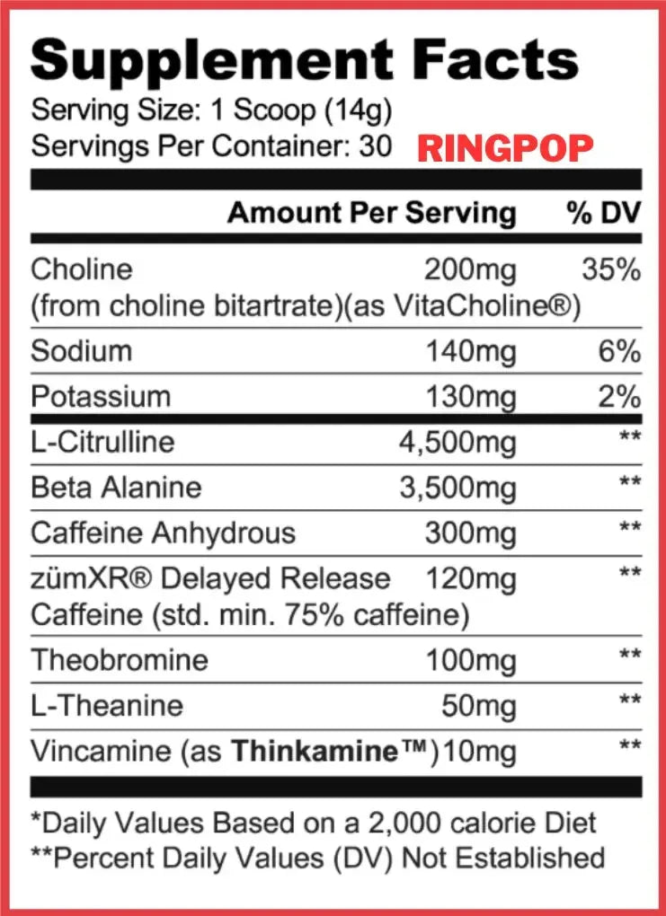 Loaded Pre-Entreno RYSE - Energía, Pump y Enfoque 30 Tomas - Get Fit Mexico