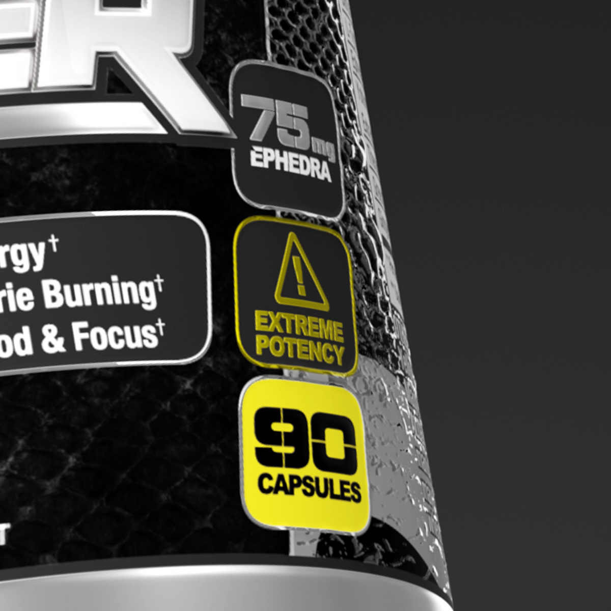 Black Viper Dragon Pharma - Vista adicional del envase