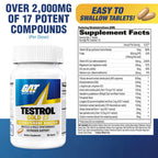 GAT Sport Testrol Gold ES - tabla de suplementos