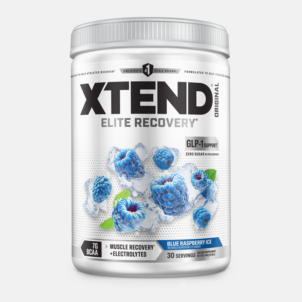 Xtend Original BCAA Blue Raspberry Ice - frente del bote