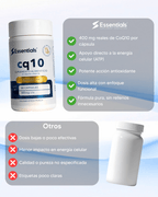CoQ10 Essentials - tabla de suplementos