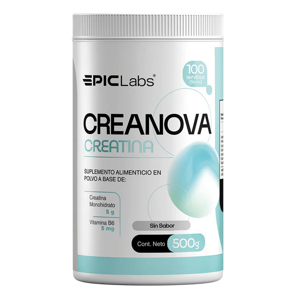 CREANOVA® | Creatina + B6 | Fuerza y Potencia Real - Get Fit Mexico