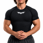 Playera de Compresión Batman YOUNGLA | Ropa Deportiva Premium para Gym
