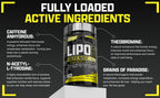 Nutrex Lipo-6 Intense UC - modo de uso