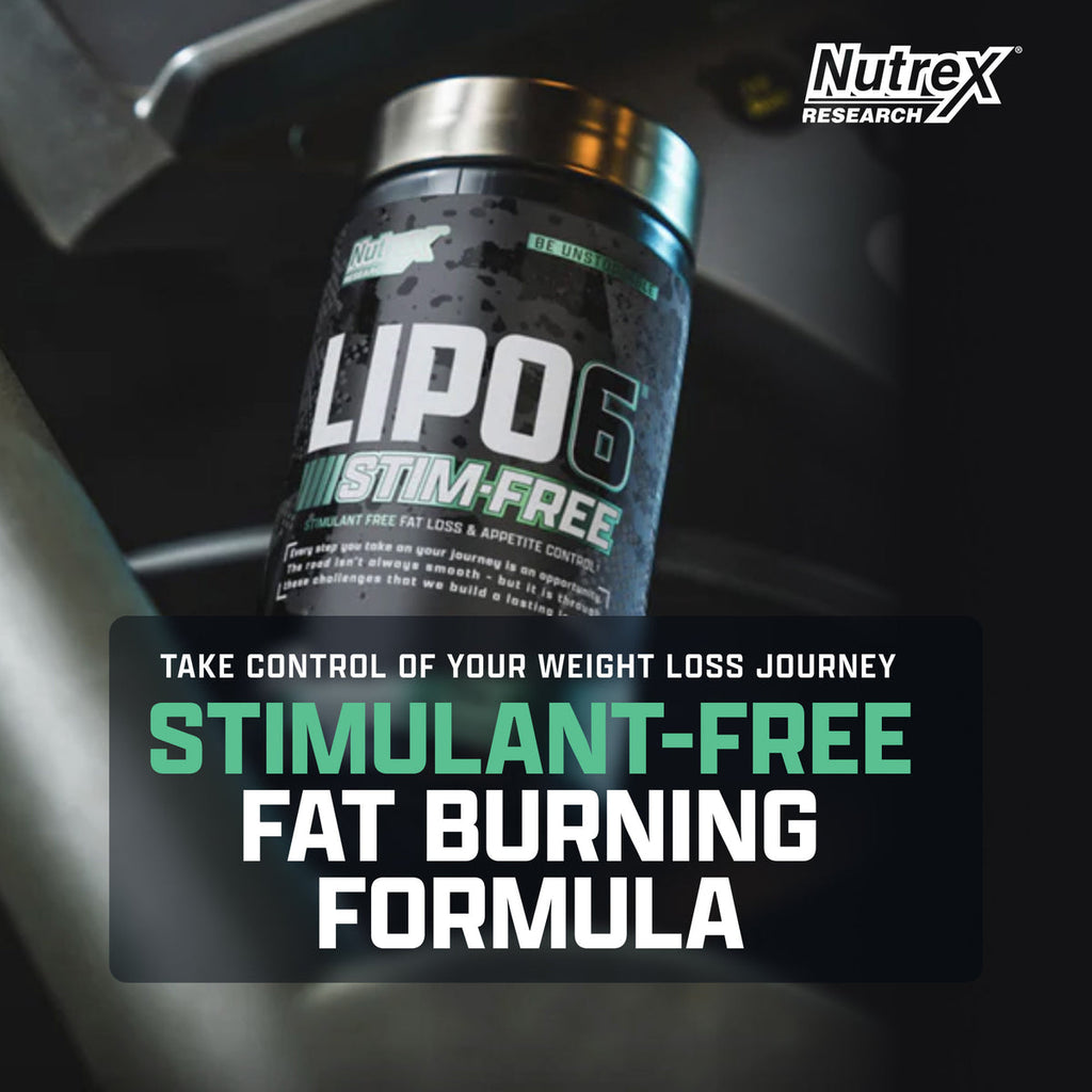 Nutrex Lipo-6 Black Stim-Free - beneficios