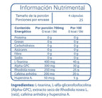 Mentality Essentials - tabla de suplementos