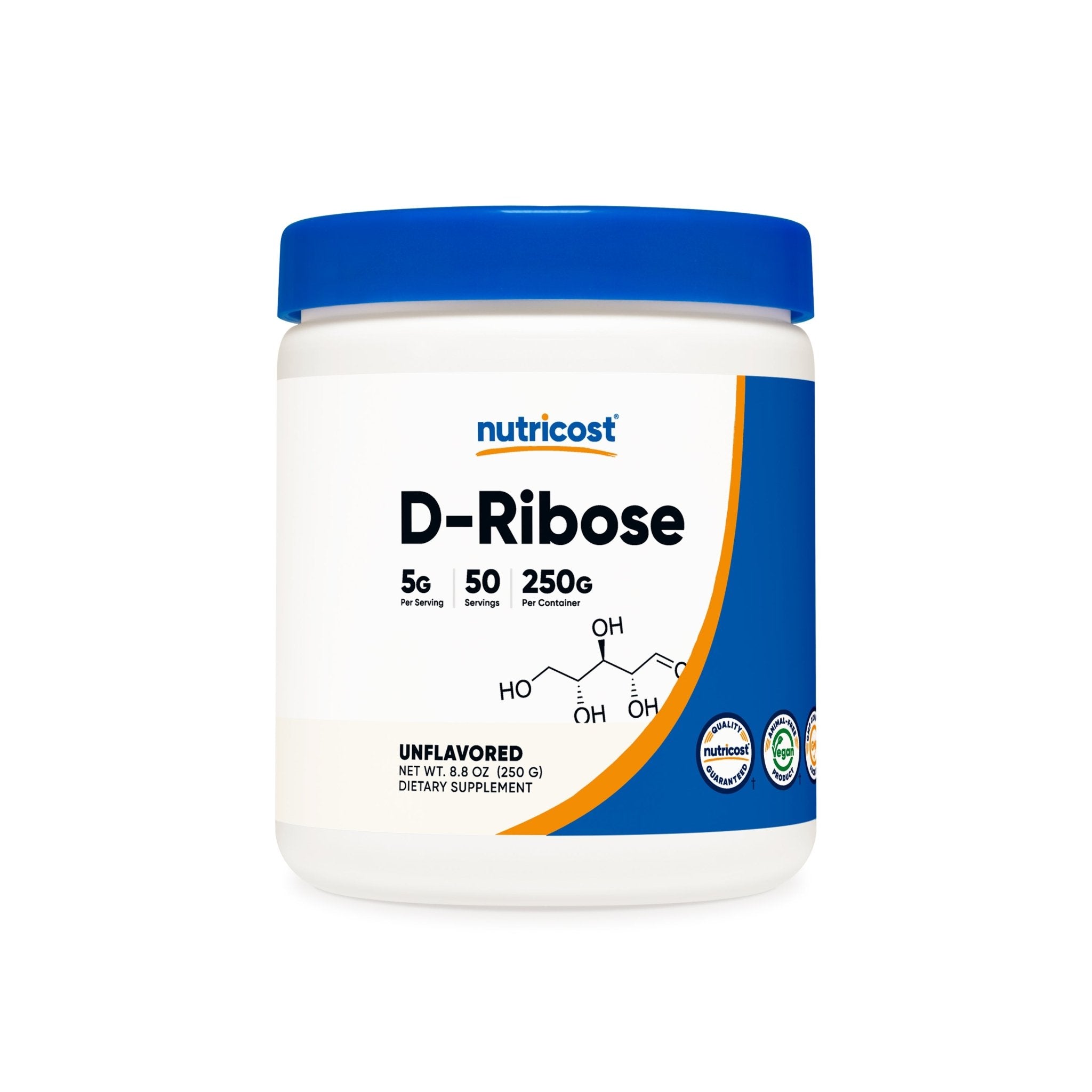 Nutricost D-Ribosa en Polvo 250g