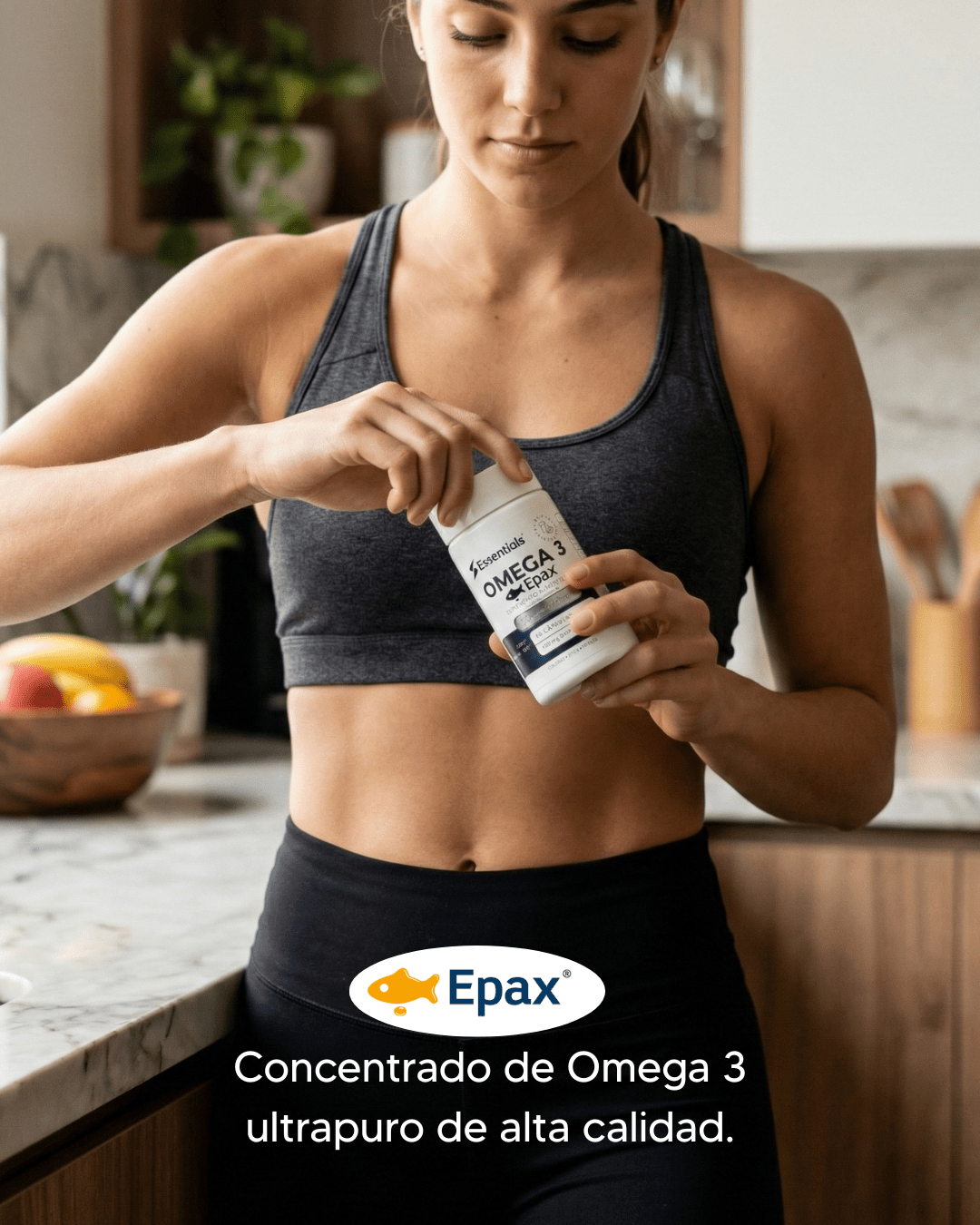 Omega 3 Epax Essentials - uso diario - Get Fit Mexico