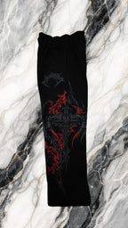 Pants Breathe Divinity Cruces Rojo - detalle
