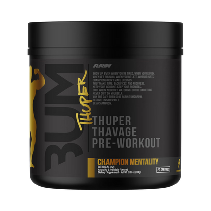 Thuper Thavage Pre-Entreno de CBUM x RAW