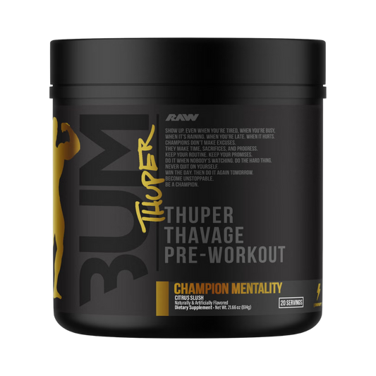 Thuper Thavage Pre-Entreno de CBUM x RAW