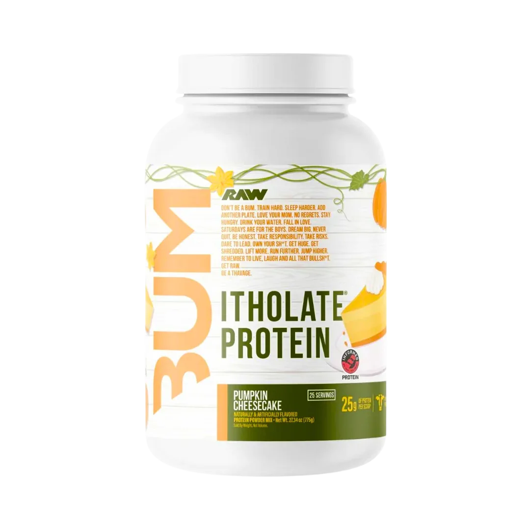 Proteína Isolate CBUM Itholate 2lbs - RAW Nutrition - Get Fit Mexico