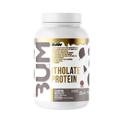 La proteína de CBUM x RAW Itholate 2lbs