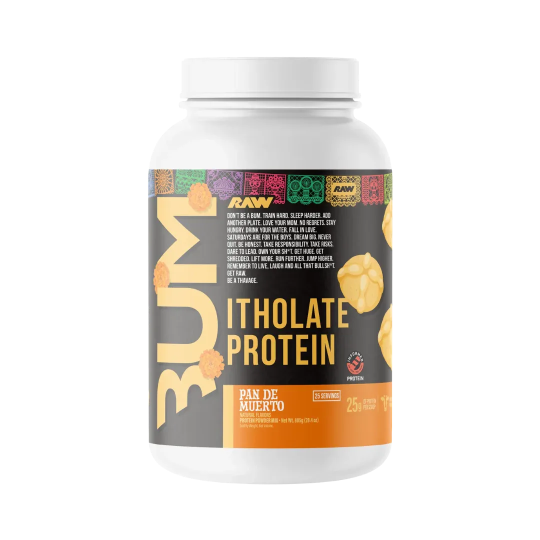 Proteína Isolate CBUM Itholate 2lbs - RAW Nutrition - Get Fit Mexico