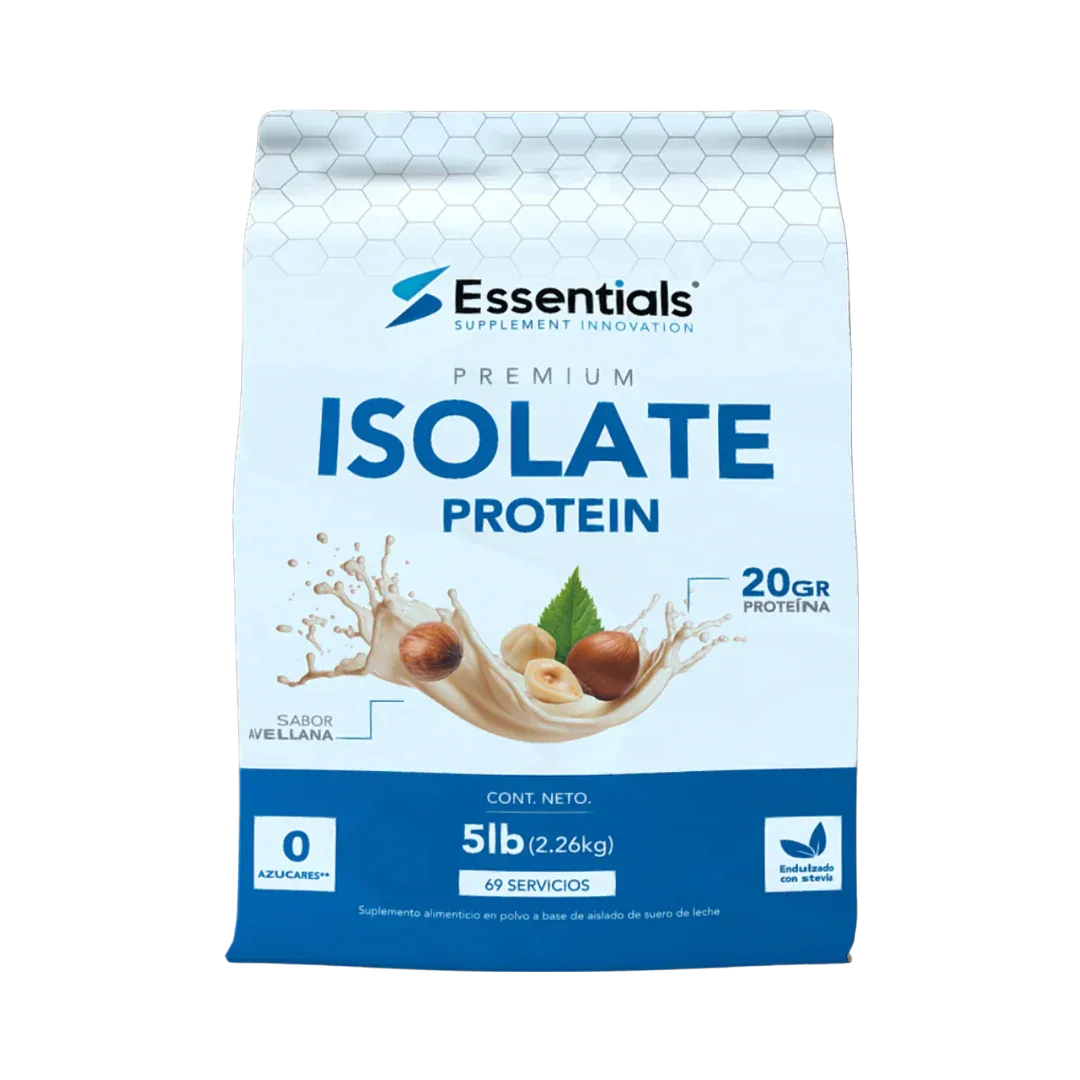 Whey Isolate 5lbs Essentials - 25g Proteína Pura - Get Fit Mexico