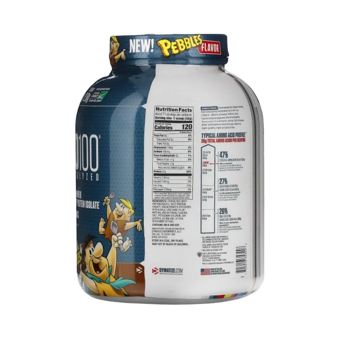 ISO100 Hydrolyzed Dymatize 5lbs - Whey Isolate Hidrolizada - Get Fit Mexico