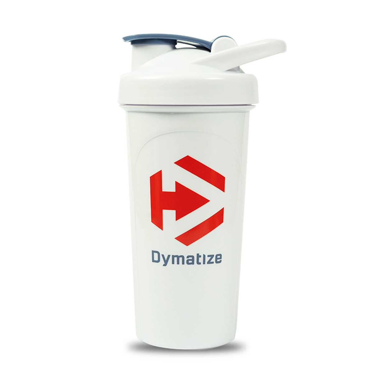 Shaker Dymatize - Tapa flip-top abierta