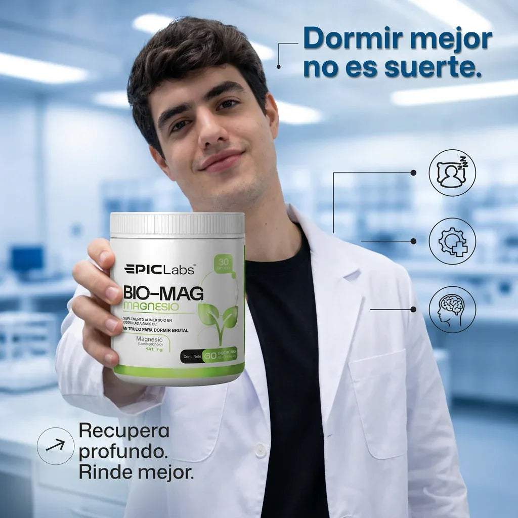 BIOMAG® | Magnesio glicinato recuperación y rendimiento - Get Fit Mexico