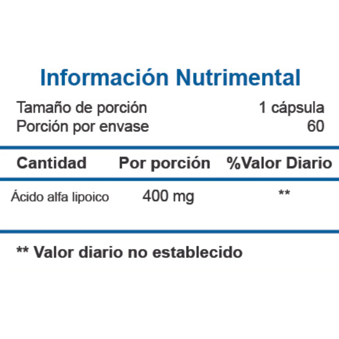 Ácido Alpha Lipoico  - ESSENTIALS