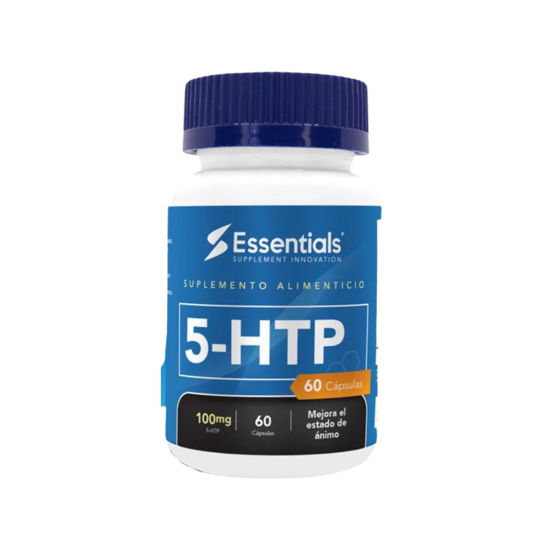 Triptófano 5-HTP Essentials - Sueño, Ánimo y Relajación - Get Fit Mexico