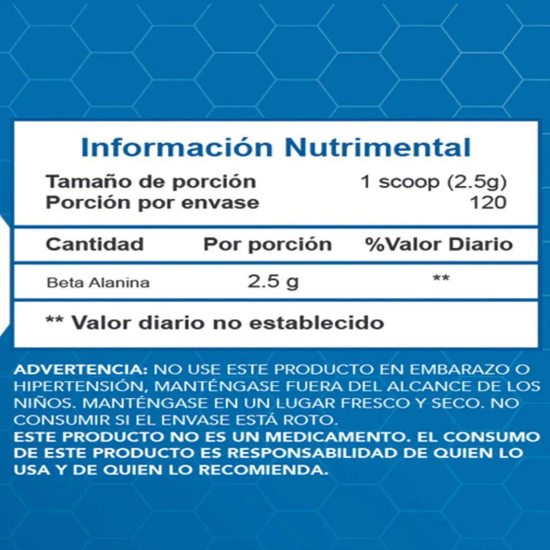 Beta Alanina Essentials - Resistencia y Rendimiento Muscular - Get Fit Mexico