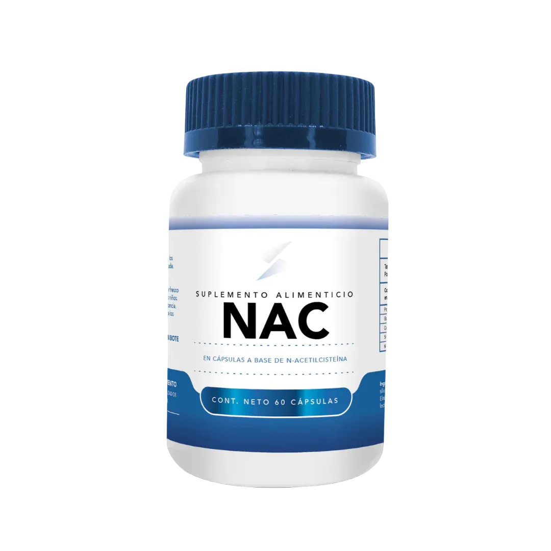 N-Acetil Cisteína NAC Essentials - Antioxidante y Protección Hepática - Get Fit Mexico