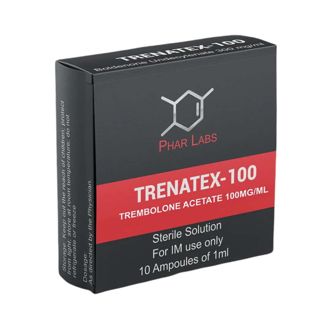 Trenatex-100 Trembolona Acetato - PHAR LABS 10ml - Get Fit Mexico
